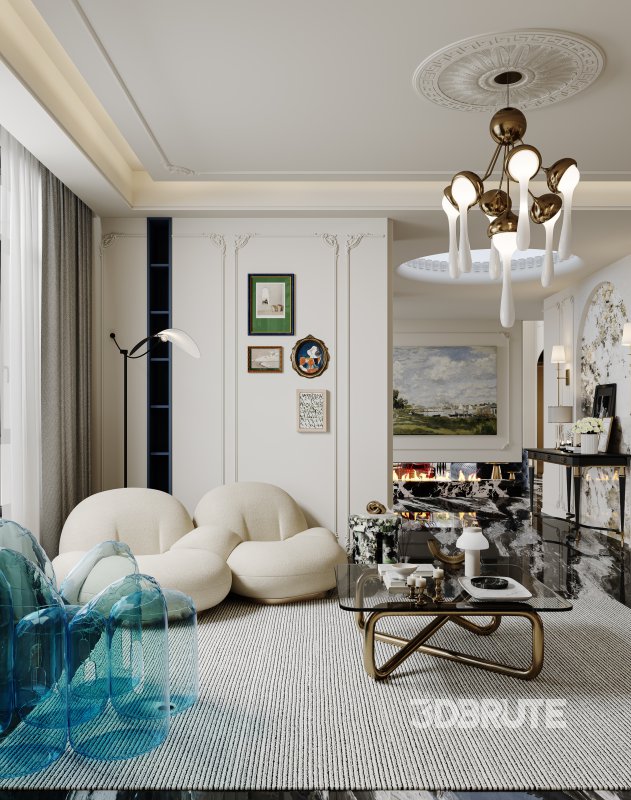 Living Room Dining Room Kitchen Hallway Image 6