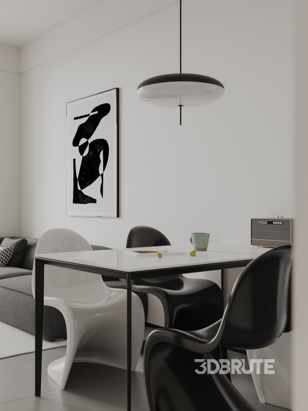 Living Room Dining Room Bedroom Image 3