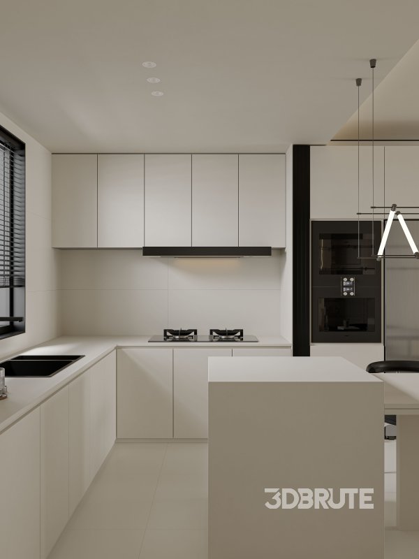 Living Room Dining Room Kitchen Image 5