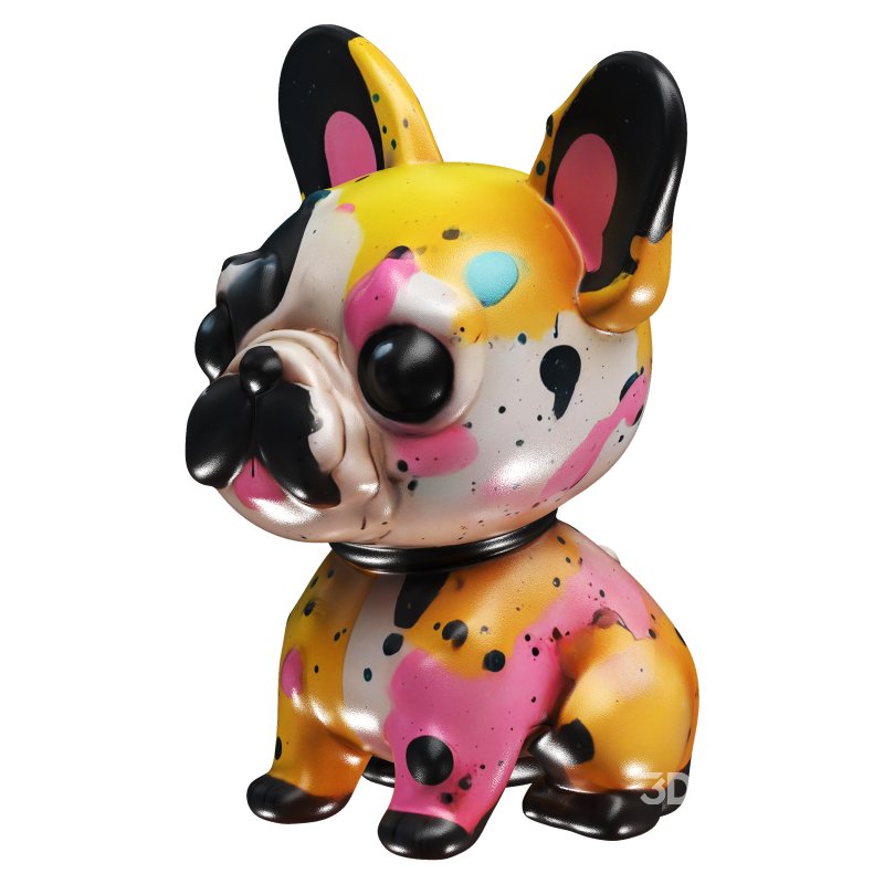 Dog Painting Image 4