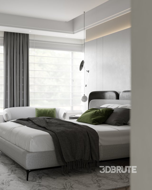 Bedroom interior scenes Image 5