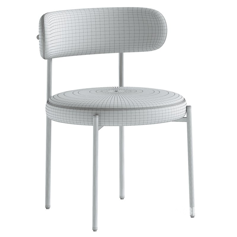 Beacon Boucle Dining Chair Image 4