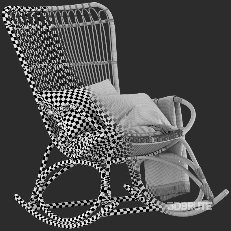 monet rocking chair Image 6