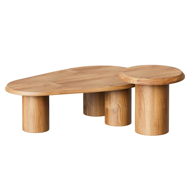 Columns Nesting Coffee Table Set Image 5