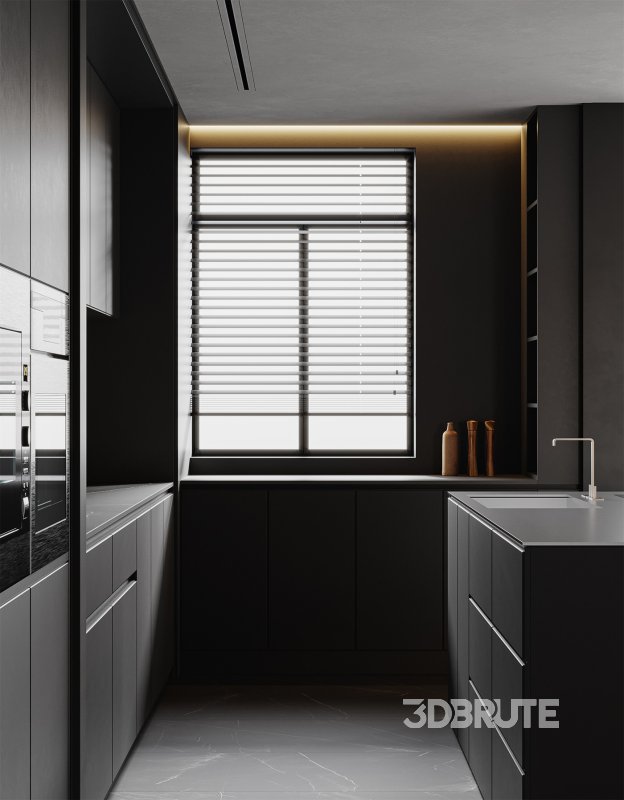 Living Room Dining Room Kitchen Image 8