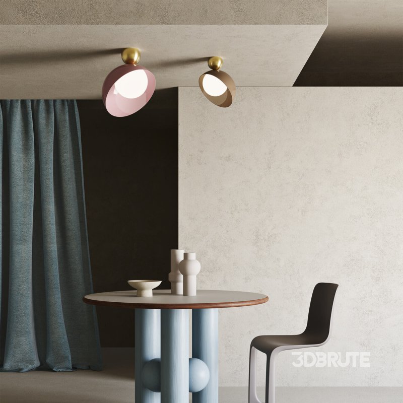 Aurora Ceiling Lamp by Italamp Image 9