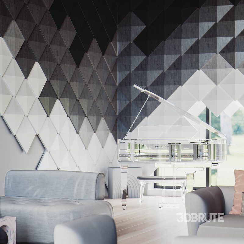 Living Room Dining Room Kitchen Image 7