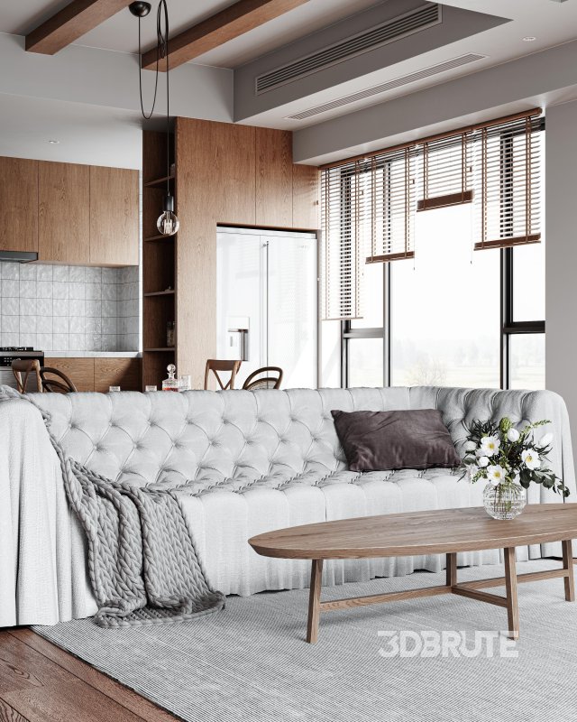 Living Room Dining Room Kitchen Bedroom Image 8