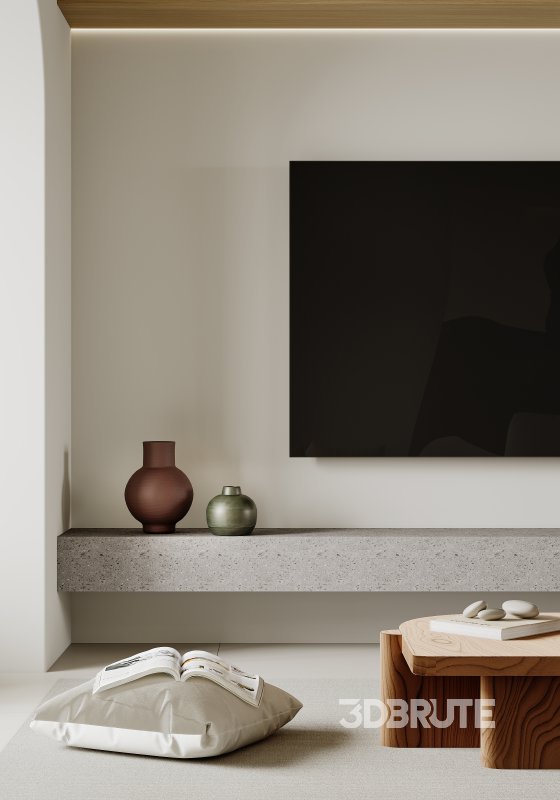 Living Room Dining Room Kitchen Image 6