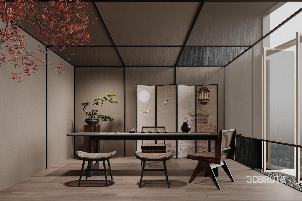 Hotel reception restaurant tea room Image 7