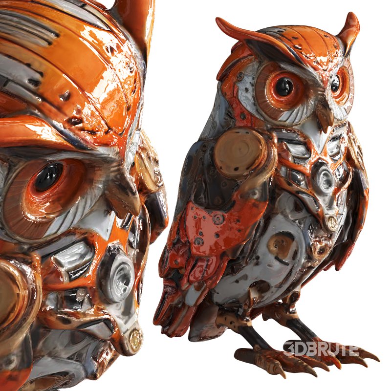 Robot Owl Image 7