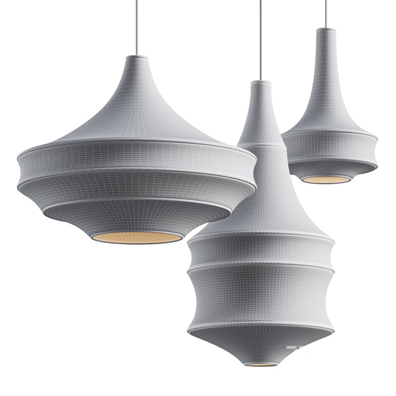 Crochet Pendant Lamp by Hamimi Design Image 9