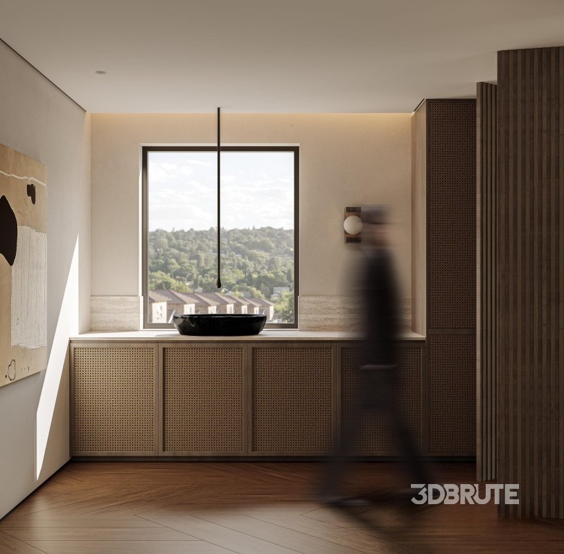 Living Room Dining Room Kitchen Image 6