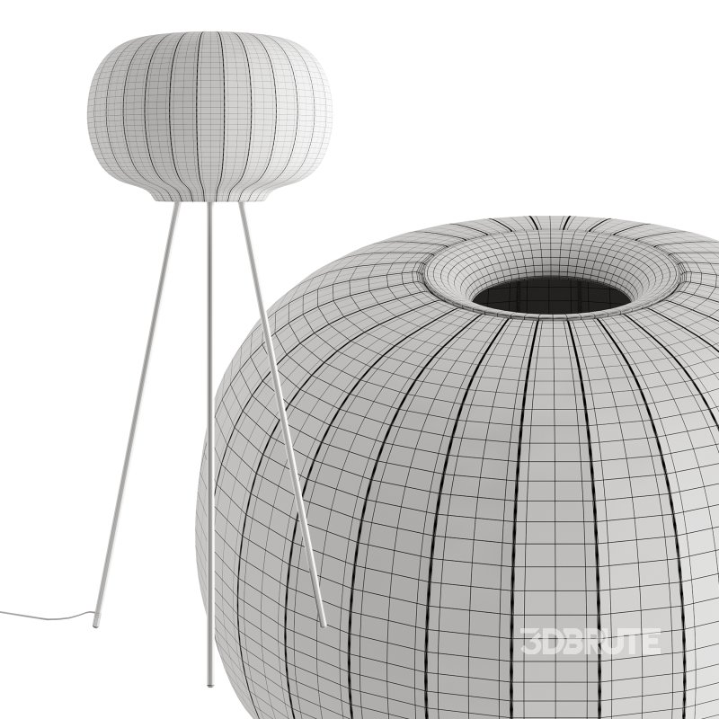 581 Paper Floor Lamp by VIPP Image 5