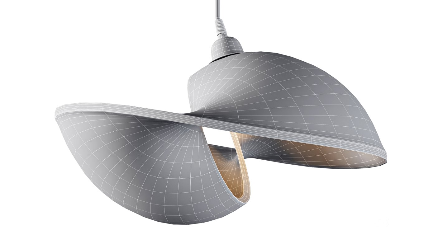 Udara Bamboo Shell Lampshade 40 Image 8