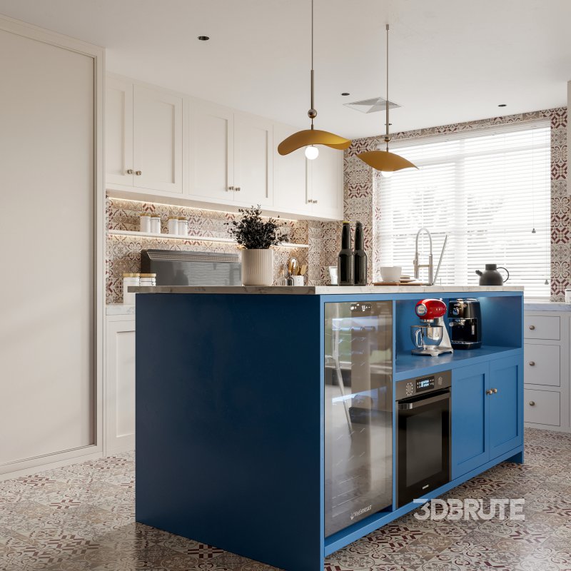 Living Room Dining Room Kitchen Image 7