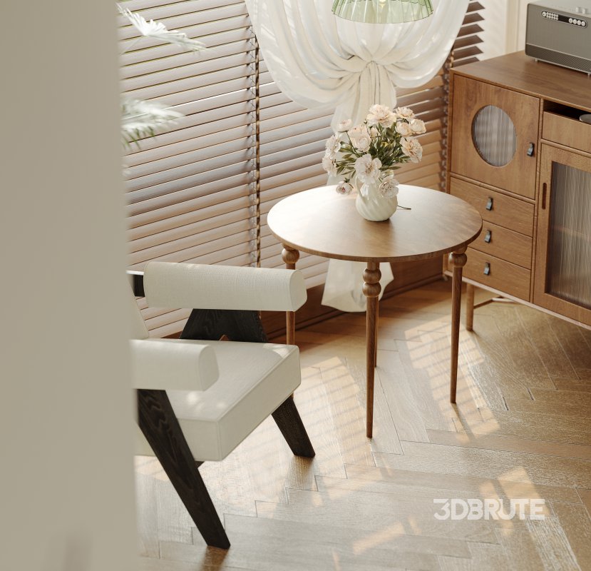 Living Room Dining Room Kitchen Image 5
