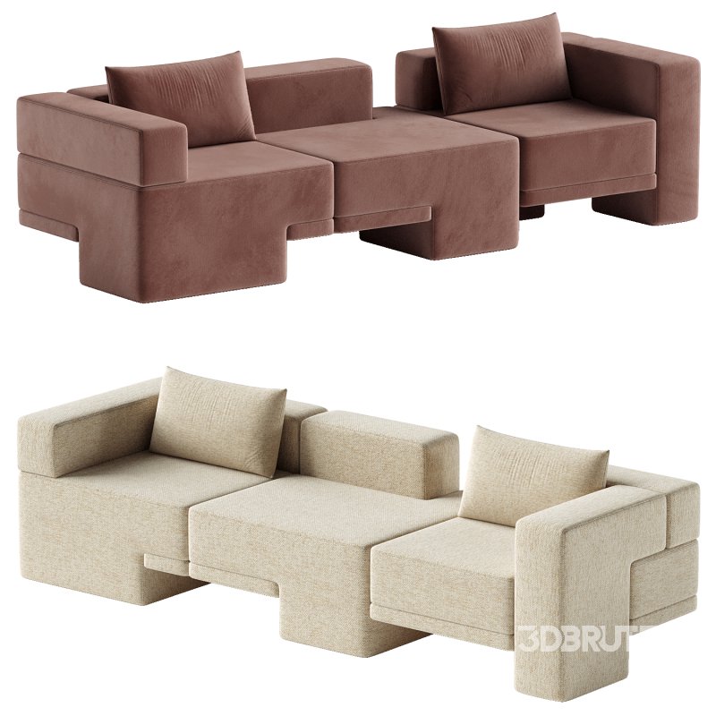 Sarsen 3 Seater Sofa Image 4
