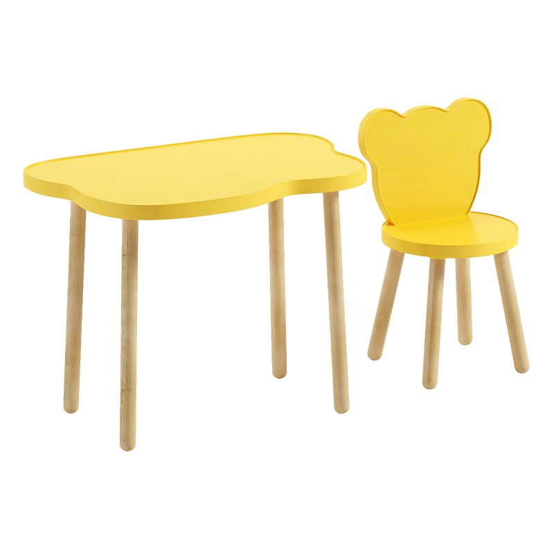 Table and chair childrens set Image 10