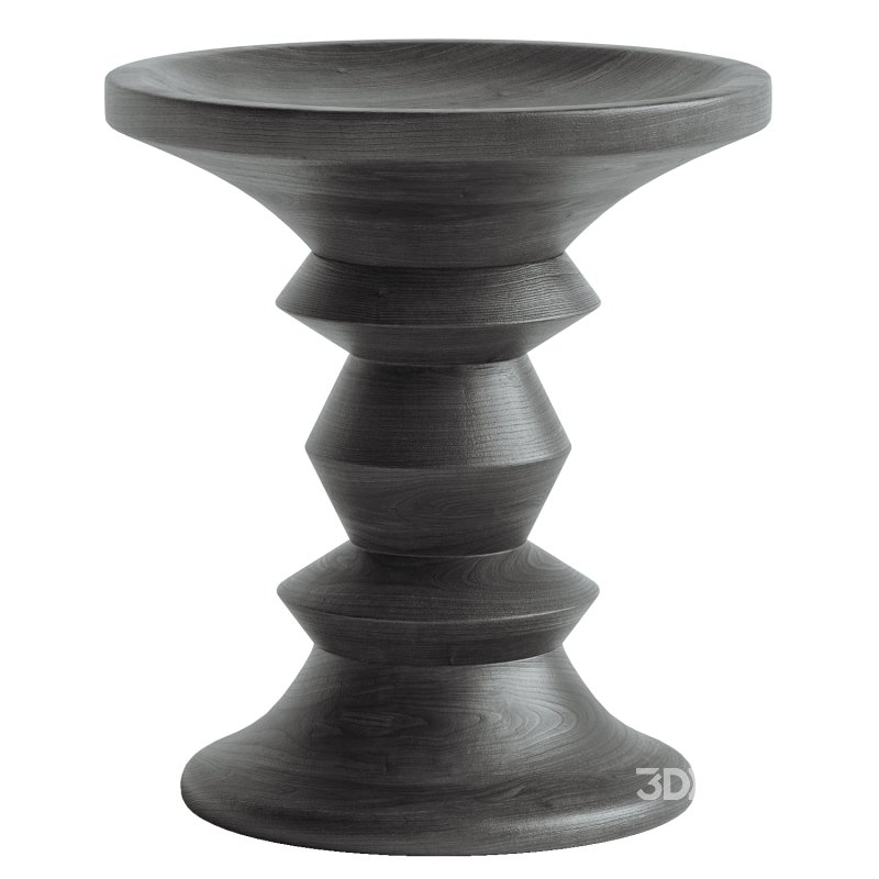 Eames Turned Stool Shape C Image 3