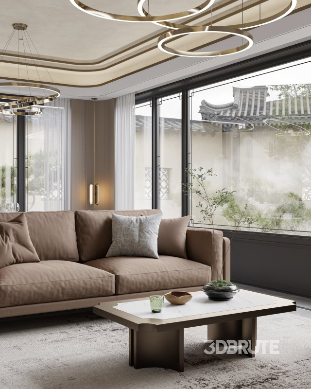 Chinese Living Room Dining Room Image 5