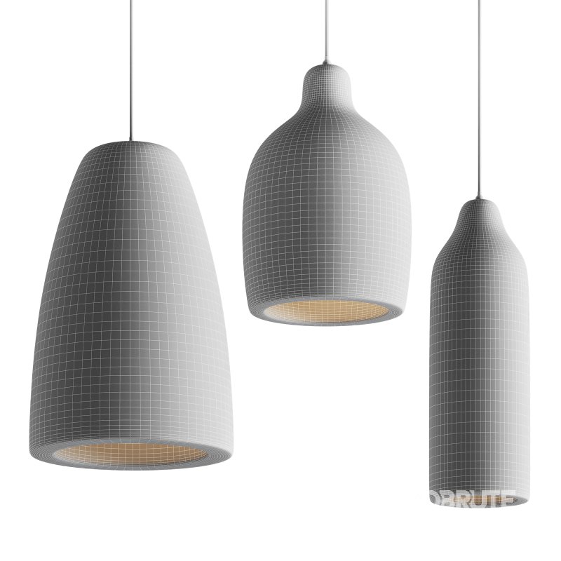 Japanese Style Wabi-sabi Pendant Light by DLSixYi Image 6