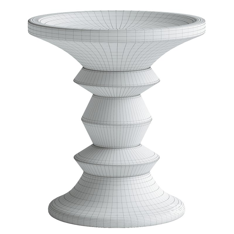 Eames Turned Stool Shape C Image 2