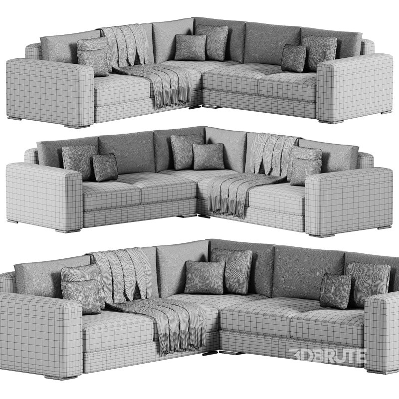 Time Modular Sofa By Spagnol Image 3