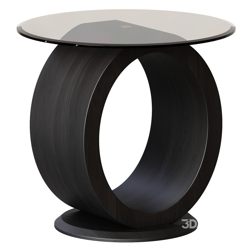 Austina Glass Top End Table Image 6