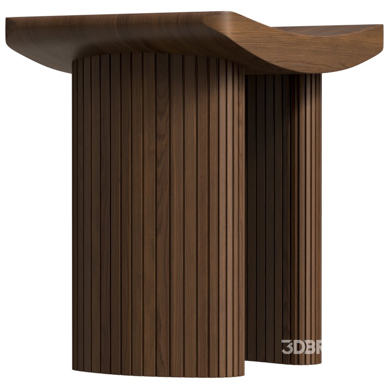 Mahogany stool Image 5