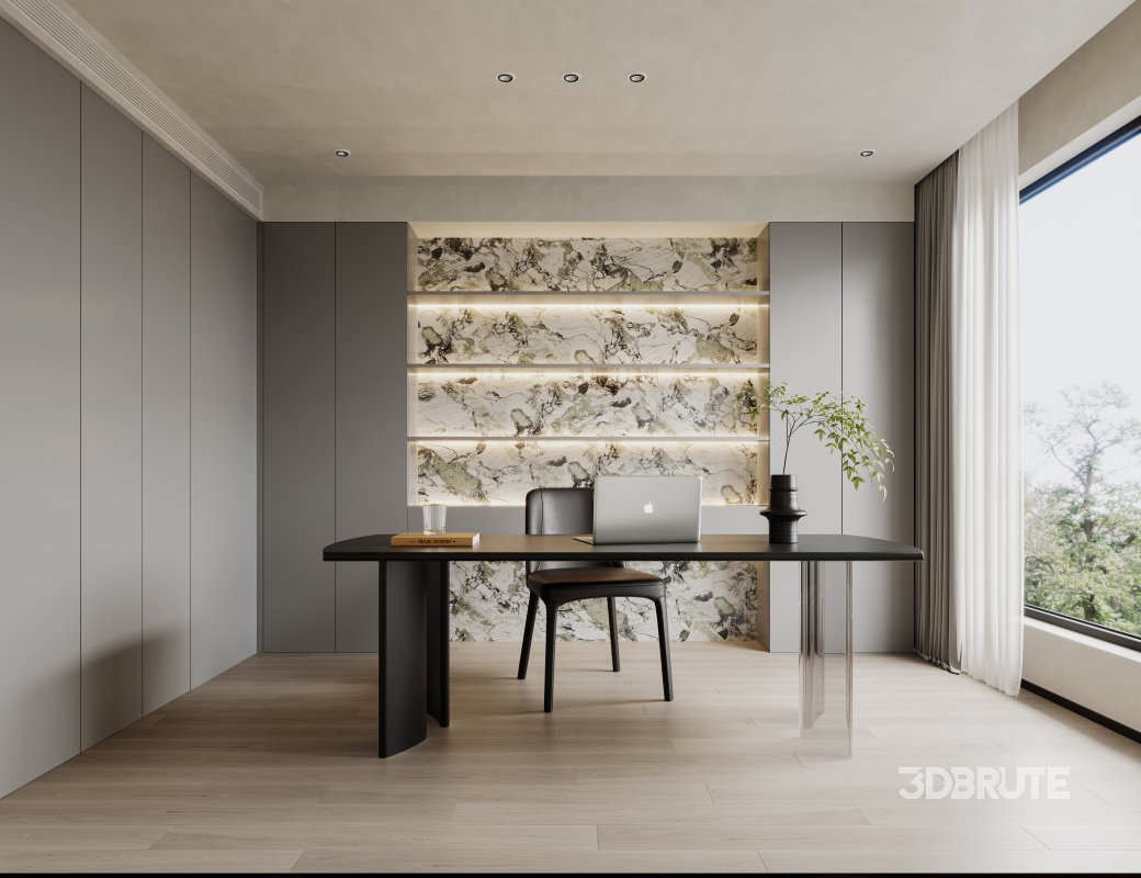 bedroom office room cinema room Image 2