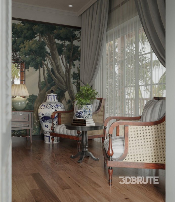 Bedroom interior scenes Image 2