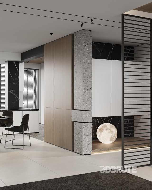 Living Room Dining Room Kitchen Image 3