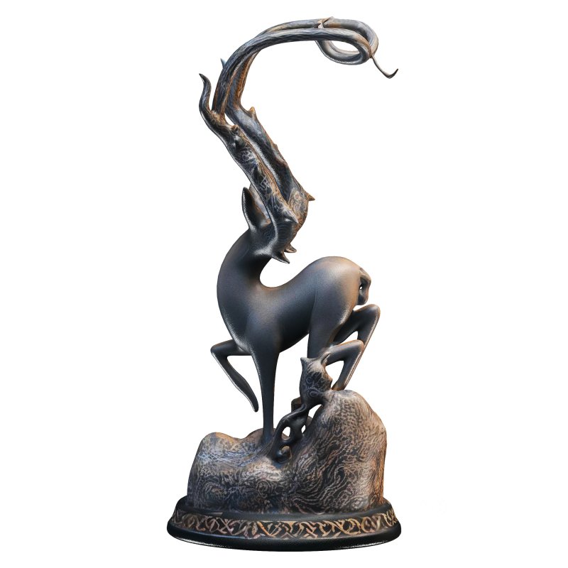Deer Statue Image 2