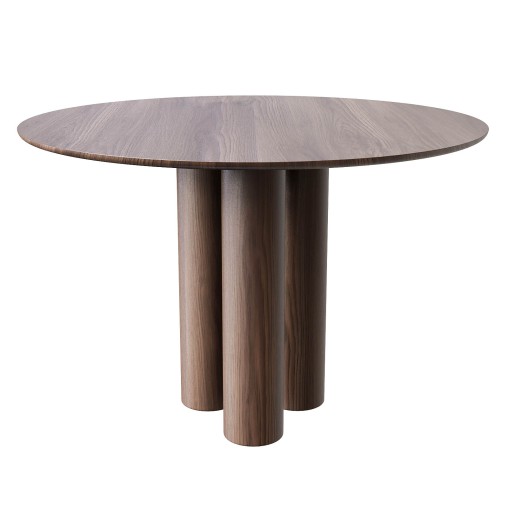 Gunnar Round Wood Dining Table