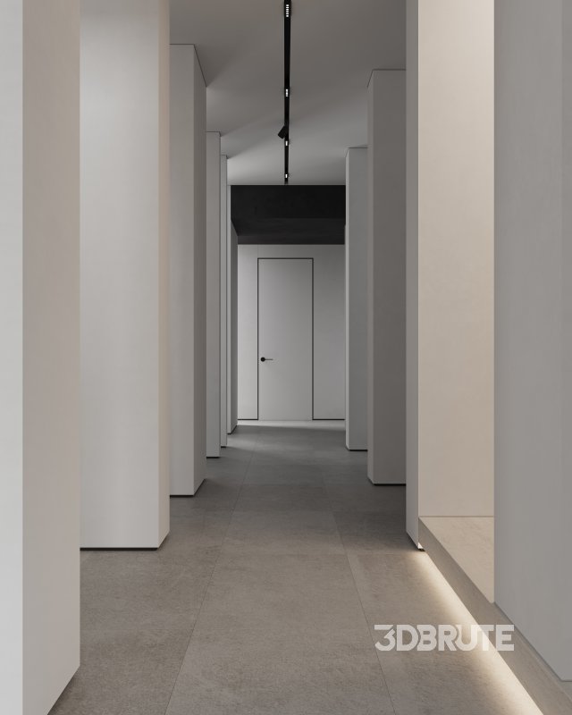 Living Room Dining Room Hallway Image 2