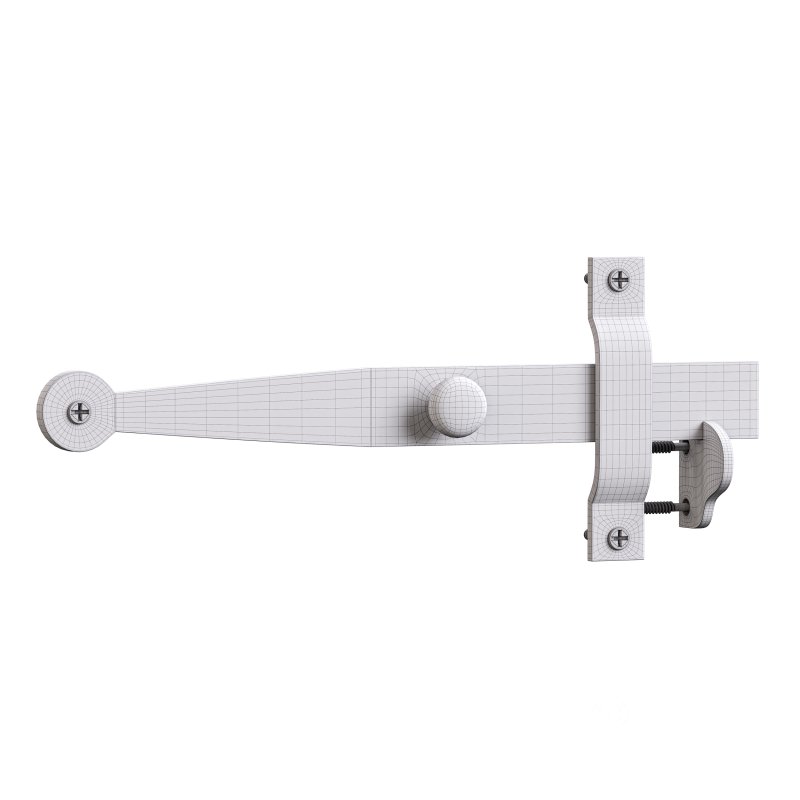 Cast Iron Gate Latch Bar Catch Image 13