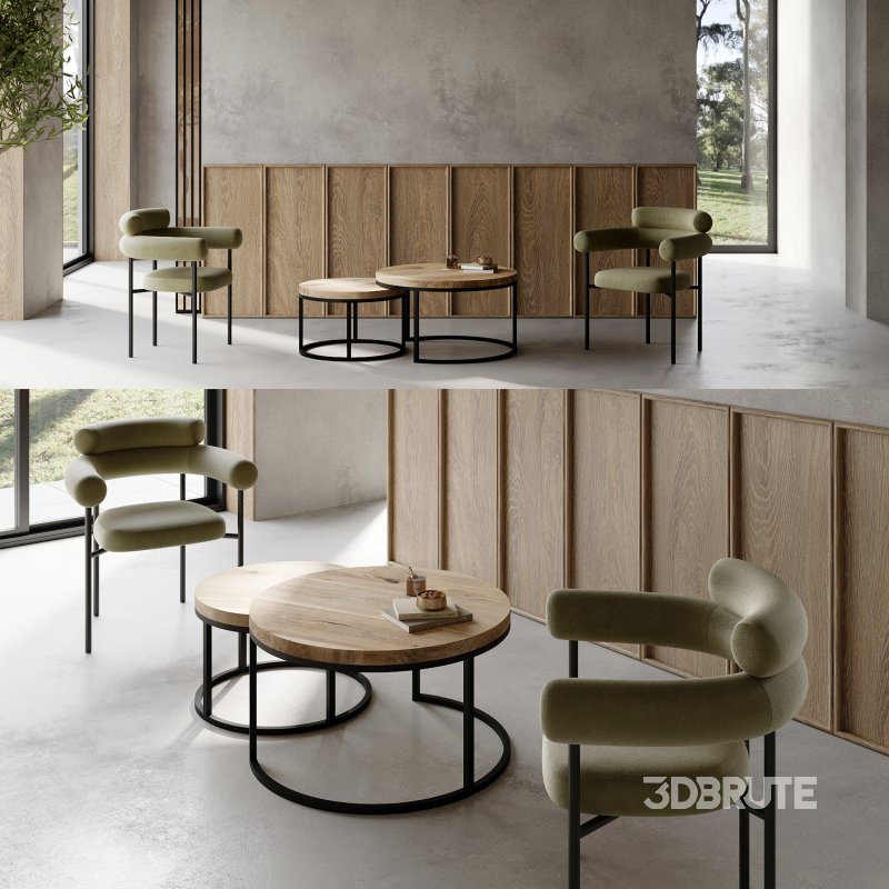 Oval Coffee Table by mLOFT Image 2