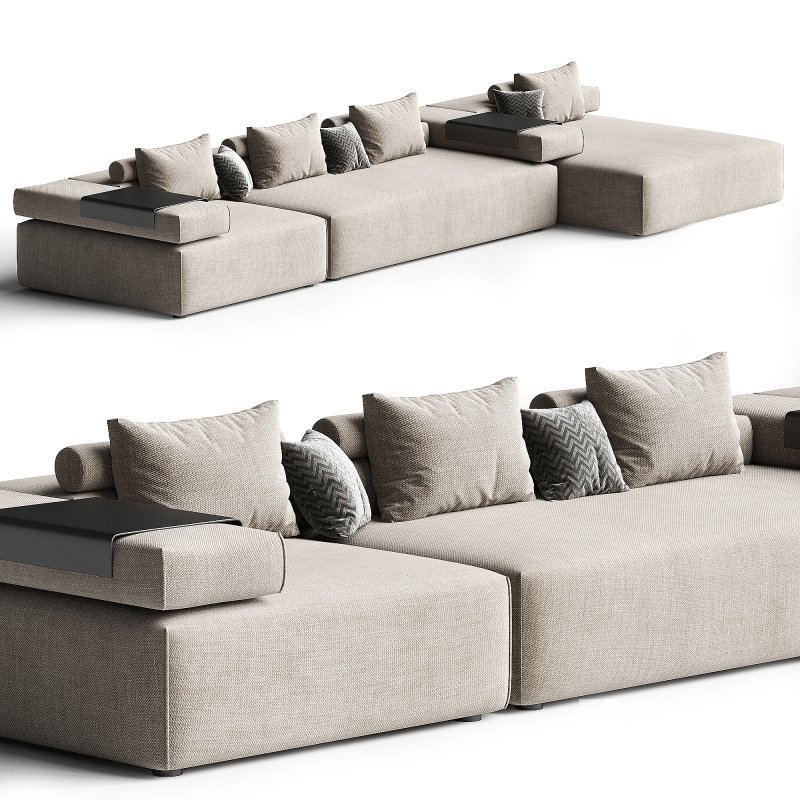 CINDER BLOCK modular sofa 1-2 Image 3