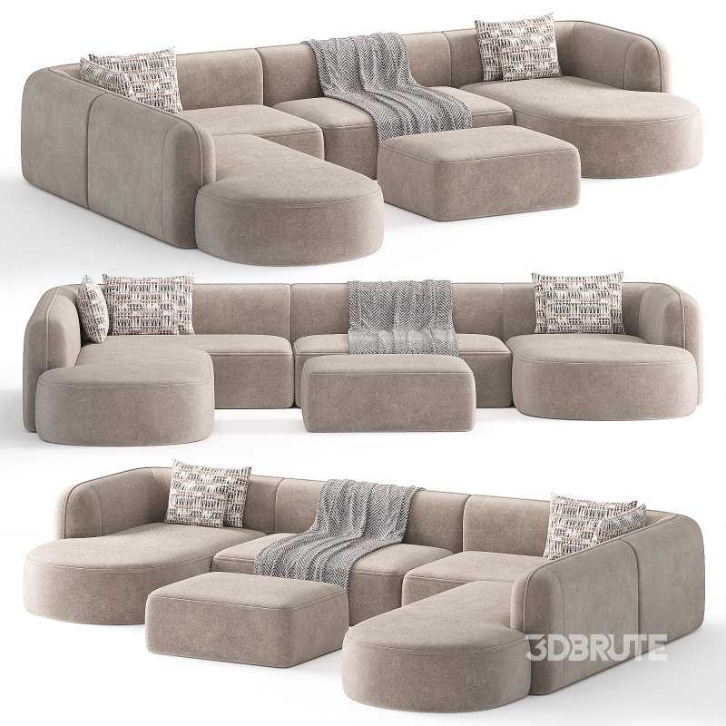 Royalty 2.0 Modular Sofa by Luzaro Image 5