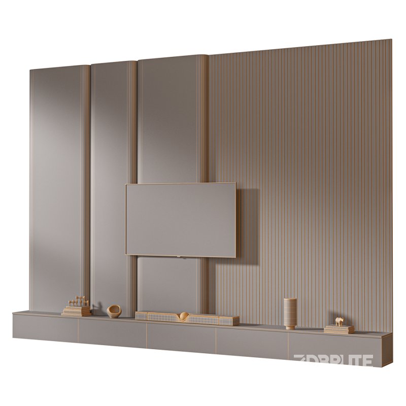 TV wall set 29 Image 4