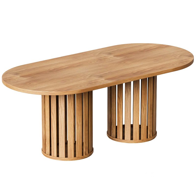 Benson Dining Table 200cm – Oak Image 4