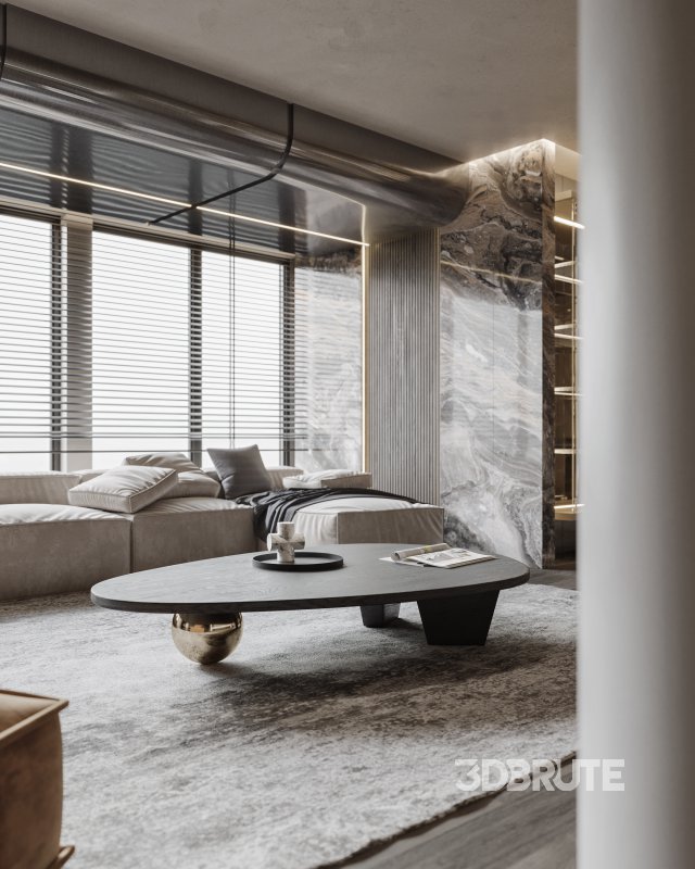 Living Room Dining Room Hallway Image 3