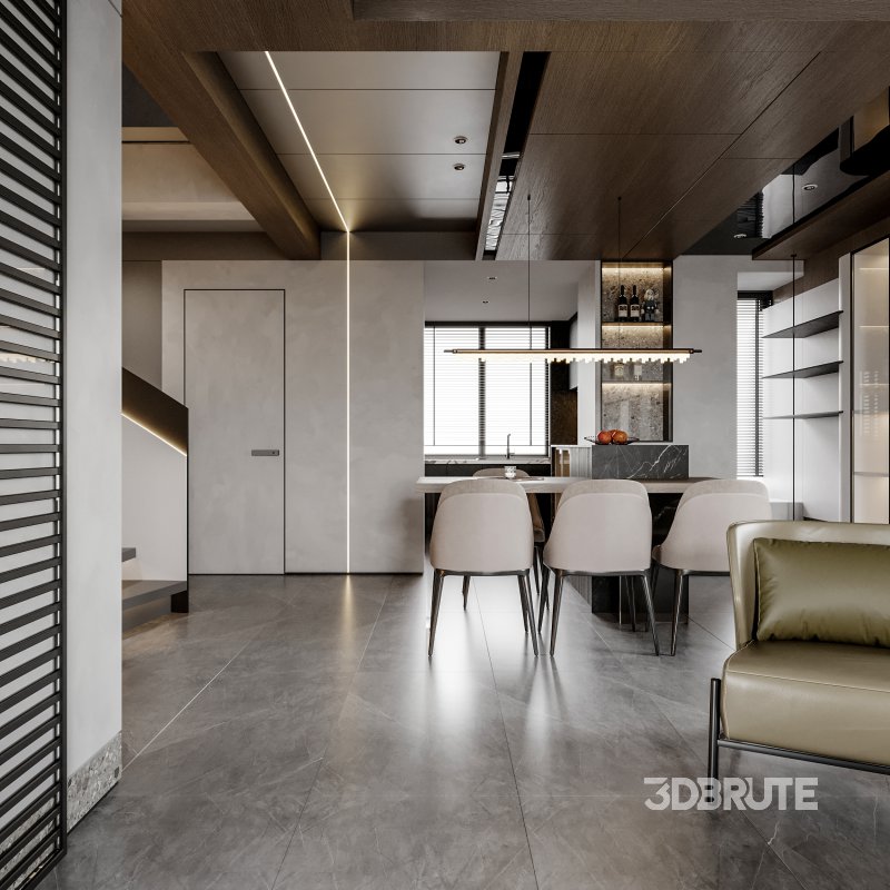 Living Room Dining Room Kitchen Bedroom Image 7