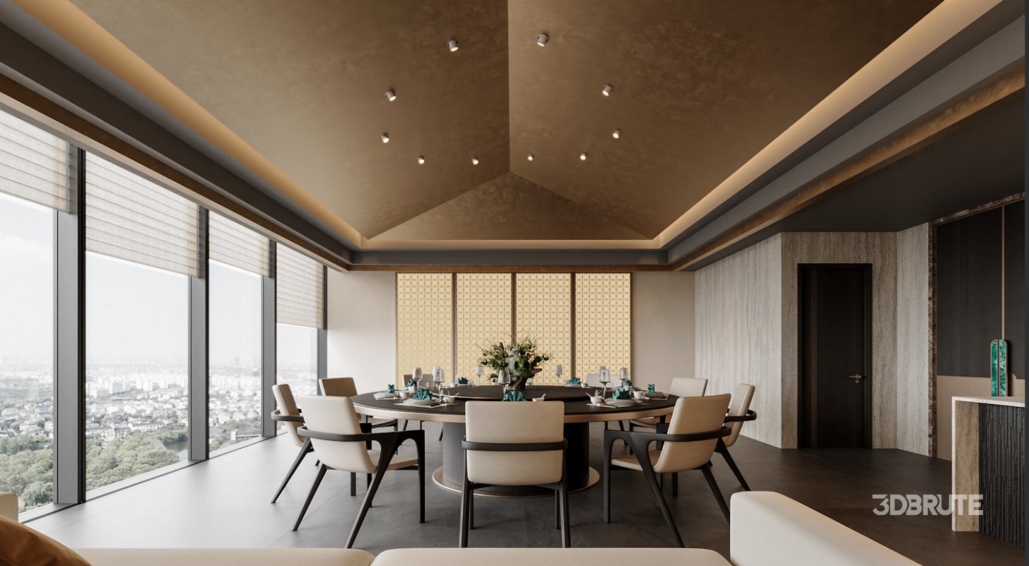 Hotel reception restaurant tea room Image 6