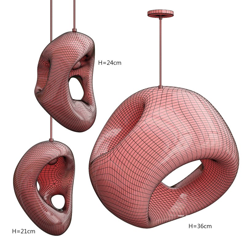 Sculpture Pendants 2 by ROGAN GREGORY Image 4