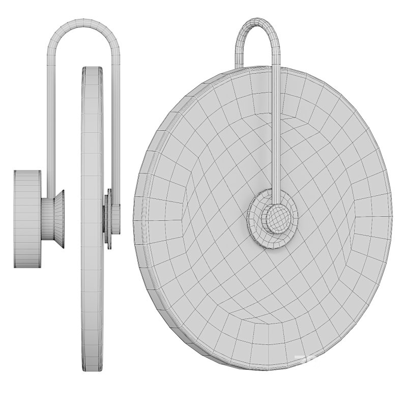 Frosted White Marble LED Wall light Image 5