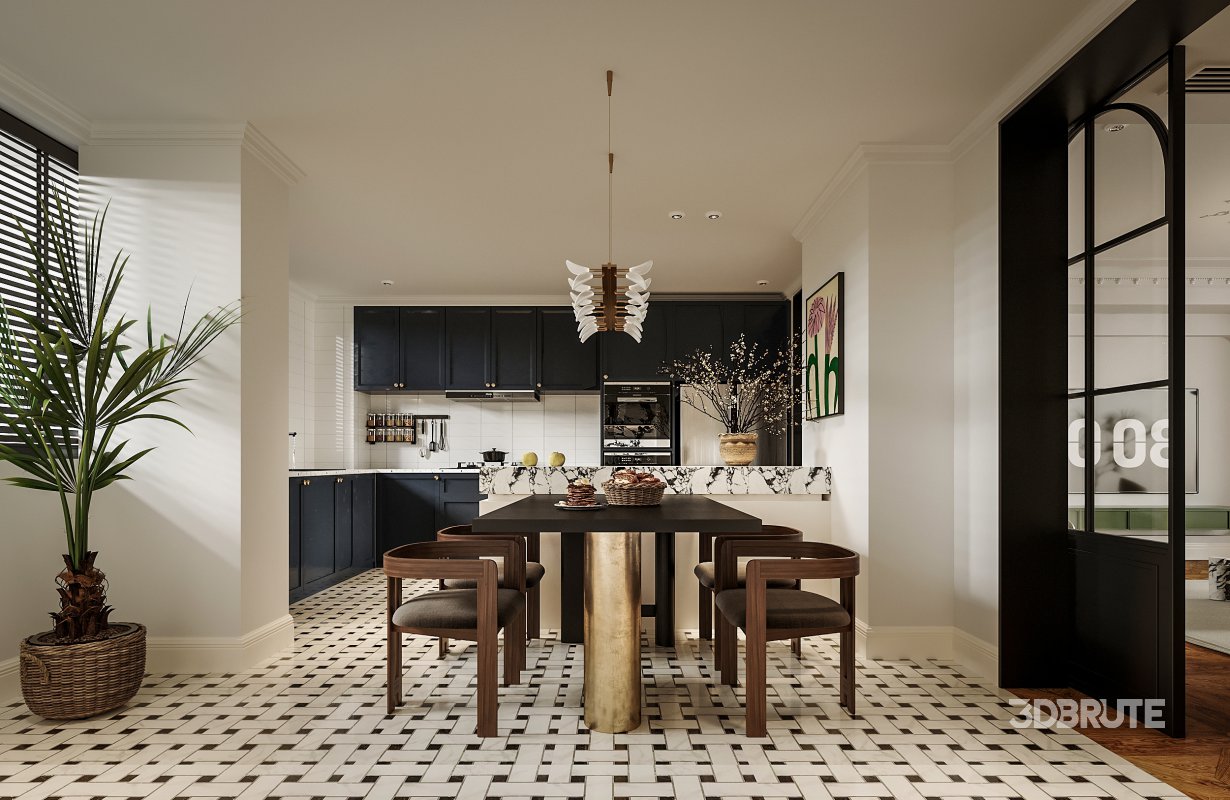 Living Room Dining Room Kitchen Bedroom Image 2