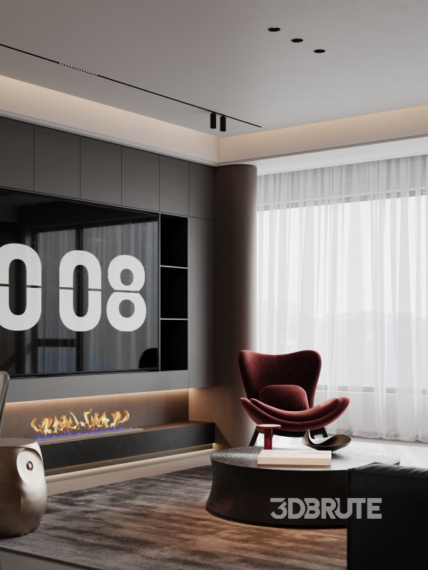 Living Room Dining Room Bedroom Image 6