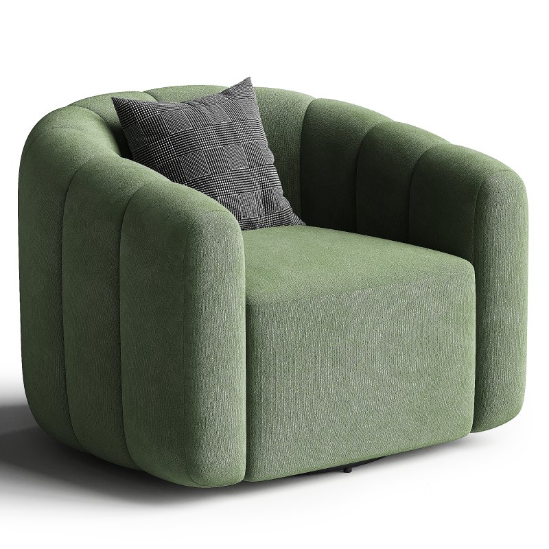 FITZ CHANNELED SWIVEL CHAIR Image 3